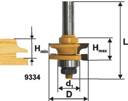 Фреза комб рамочная ф413х26 хв 12мм 9334 купить в Нижневартовске