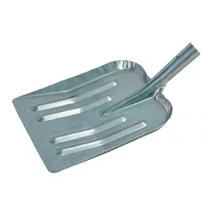 Лопата снеговая 380 х 370 мм без черенка стальная эмалированная СИБРТЕХ Россия 61531 купить в Нижневартовске