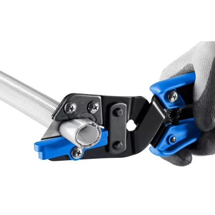 ЗУБР Универсал, для пластмассовых и резиновых профилей, угловые ножницы со сменным трапециевидным лезвием, Профессионал (23371) купить в Нижневартовске