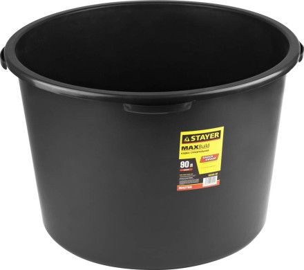 Кадка STAYER &quot;MASTER&quot; строительная пластмассовая, 90л 06098-90 купить в Нижневартовске