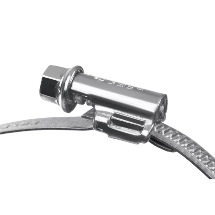 ЗУБР Х-9Н, 12 - 22 мм, накатная лента 9 мм, цинк, 50 шт, червячный хомут (37807-22) купить в Нижневартовске