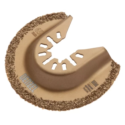 Насадка для МФИ режущая полукруг Denzel 782325, HM, по плитке, 63 мм купить в Нижневартовске