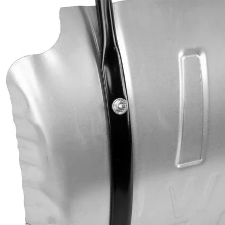 Движок для уборки снега оцинкованный, 750х420х1120 мм, усиленный, стальная рукоятка,Россия, Сибртех 61497 купить в Нижневартовске