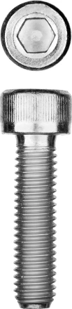 ЗУБР DIN 912, кл. пр. 8.8, М6 х 30 мм, цинк, 5 кг, винт с внутренним шестигранником, Профессионал (30318-06-030) купить в Нижневартовске