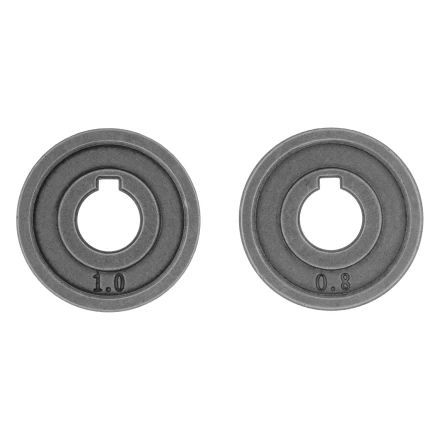 Подающий ролик, V профиль под стальную проволоку 0,8-1мм, 2 шт Denzel 93650 купить в Нижневартовске