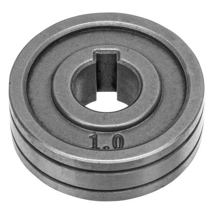 Подающий ролик, V профиль под стальную проволоку 0,8-1мм, 2 шт Denzel 93650 купить в Нижневартовске