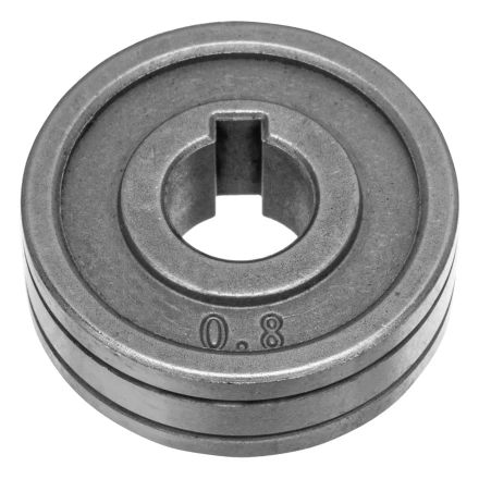 Подающий ролик, V профиль под стальную проволоку 0,8-1мм, 2 шт Denzel 93650 купить в Нижневартовске