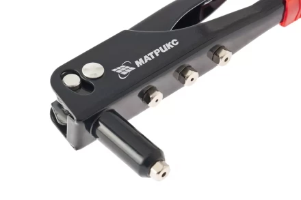 Заклепочник 250 мм заклепки 2,4-3,2-4,0-4,8 мм MATRIX 40524 купить в Нижневартовске