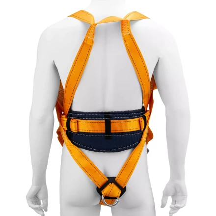 Удерживающе-страховочная привязь Сибртех 89507, модель УСП II, наплечные и набедренные лямки, высокий кушак купить в Нижневартовске