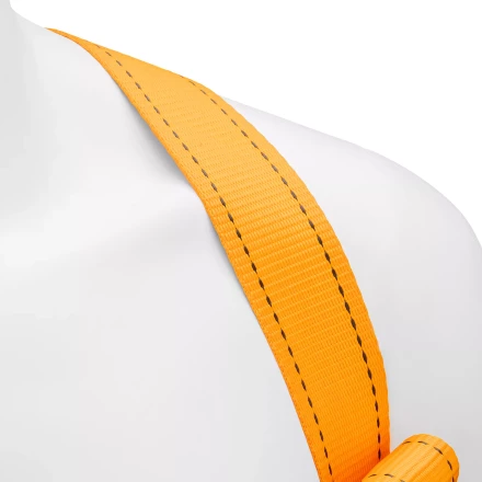 Удерживающе-страховочная привязь Сибртех 89507, модель УСП II, наплечные и набедренные лямки, высокий кушак купить в Нижневартовске