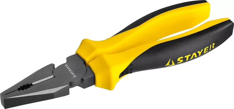 Плоскогубцы комбинированные STAYER "PROTech", эксцентриковое расположение шарнира, 200мм 22027-1-20_z02 купить в Нижневартовске