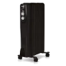 Маслянный радиатор обогреватель электрический BALLU Classic black BOH/CL-09BRN 2000 купить в Нижневартовске