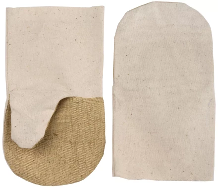 Рукавицы хлопчатобумажные с брезентовым наладонником, XL 11421 купить в Нижневартовске