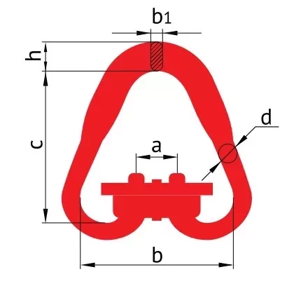 Строп текстильный двухветвевой 2СТ 4 т L=5.5 м РА 150 мм Звено РТ-3 купить в Нижневартовске