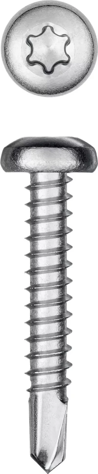 Нержавеющие саморезы DS-P с полукруглой головкой, коробка 300931-48-032