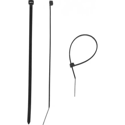 Хомуты ЗУБР нейлоновые черные 4,5x180мм, 100шт 309030-45-180 купить в Нижневартовске