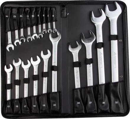 Набор STAYER &quot;PROFESSIONAL&quot;: Ключи комбинированные, 6-32мм, 19шт 2-271259-H19 купить в Нижневартовске