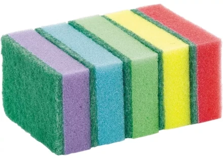 Губки для посуды Optima MAXI 98х65х31 мм 10шт ТМ Elfe 92354 купить в Нижневартовске