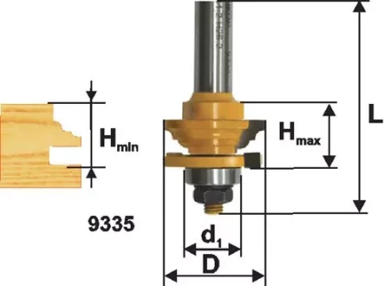 Фреза комб рамочная ф413х234мм хв 12мм 9335 купить в Нижневартовске