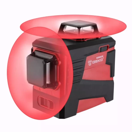 Уровень лазерный DKLL12PR3 DEKO, 065-0164, со штативом купить в Нижневартовске