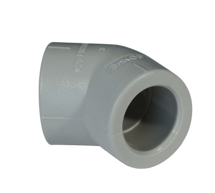 Уголок PP-R 45° 32мм серый (50/350) 44152 купить в Нижневартовске