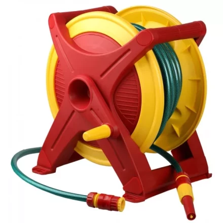 Катушка GRINDA для шланга универсальная: шланг поливочный 1/2"x25м, соед шланг 1/2"x 1,5м, набор поливочной арматуры 8-428441_z01 купить в Нижневартовске