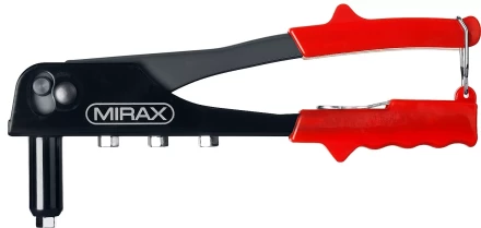 Заклепочник, MIRAX 31033, для алюминиевых заклепок d=2,4 / 3,2 / 4,0 / 4,8 мм, длина 225мм 31033_z01 купить в Нижневартовске