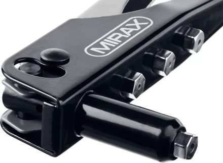 Заклепочник, MIRAX 31033, для алюминиевых заклепок d=2,4 / 3,2 / 4,0 / 4,8 мм, длина 225мм 31033_z01 купить в Нижневартовске