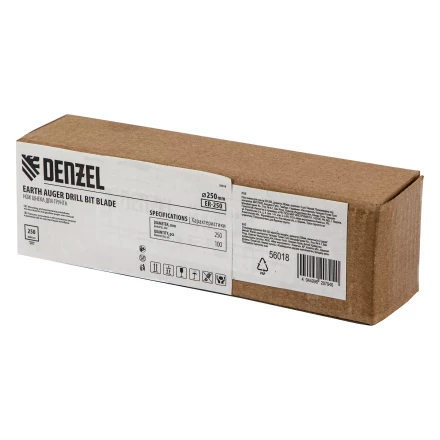 Нож шнека для грунта ER-250, диаметр 250 мм, комплект 2 шт Denzel 56018 купить в Нижневартовске
