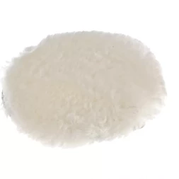 Насадка полировальная &quot;под липучку&quot; 150 мм натуральная шерсть MATRIX 75953