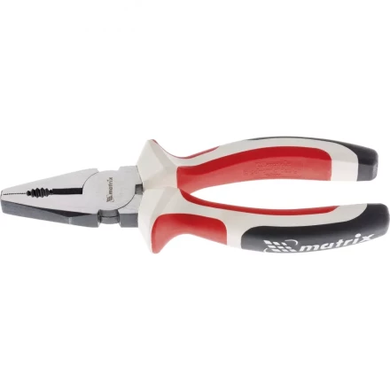 Плоскогубцы Premium 200 мм трехкомпонентные рукоятки MATRIX 17072 купить в Нижневартовске