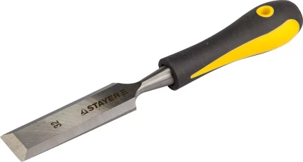 Стамеска с двухкомпонентной ручкой, 32мм, STAYER Profi 18205-32 купить в Нижневартовске
