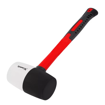 Киянка резиновая, 910 г, черно-белая резина, фибергласовая рукоятка// Matrix 11173 купить в Нижневартовске