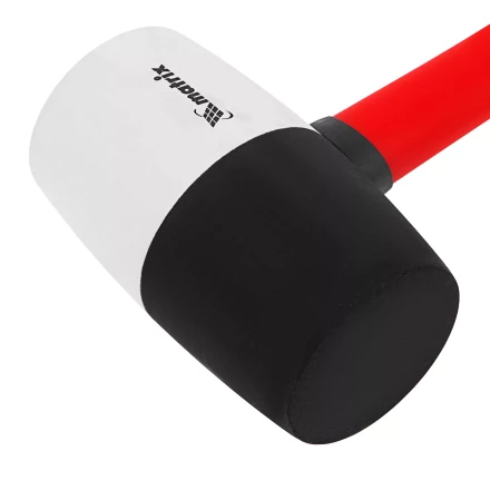 Киянка резиновая, 910 г, черно-белая резина, фибергласовая рукоятка// Matrix 11173 купить в Нижневартовске