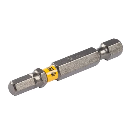 Бита HEX 5х50, сталь S2, шестигранный профиль, 10 шт. Е 6,3 Denzel 11663 купить в Нижневартовске