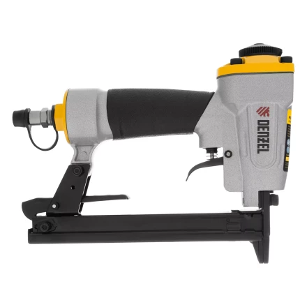 Степлер пневматический Denzel  PS8016 для прямоугольных скоб 21GA от 6 до 16 мм 57400 купить в Нижневартовске