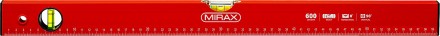 Уровень коробчатый MIRAX, 2 ампулы, крашеный, 600мм 34602-060_z02 купить в Нижневартовске