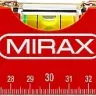 Уровень коробчатый MIRAX, 2 ампулы, крашеный, 600мм 34602-060_z02 купить в Нижневартовске