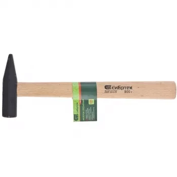 Молоток слесарный 500 г квадратный боек деревянная рукоятка СИБРТЕХ 10217 купить в Нижневартовске