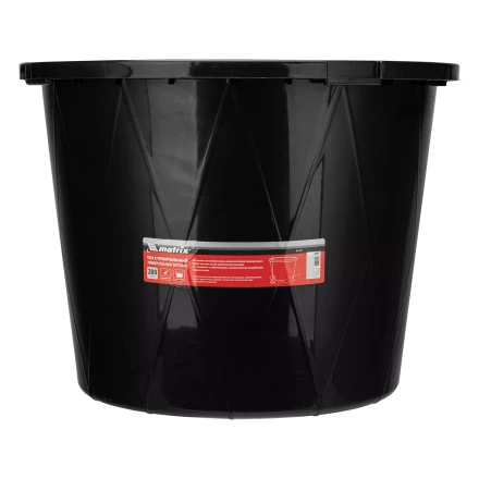 Таз строительный круглый универсальный Matrix 81475, 200л, ударопрочный, с ребрами жесткости купить в Нижневартовске