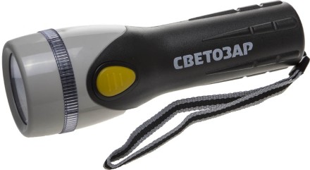 Фонарь СВЕТОЗАР &quot;UPITER&quot; ручной с пластмассовым корпусом и ремешком, ксеноновая лампа, 2xD SV-56375 купить в Нижневартовске