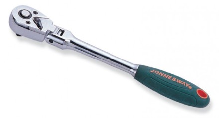 Трещотка с шарниром 36 зубцов 3/8&quot;DR 238мм R4103 Jonnesway 48437 купить в Нижневартовске