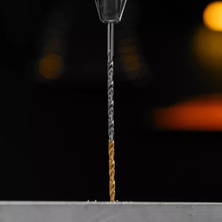 Сверло спиральное по металлу 2,5 х 95 мм Р6М5, Golden Tip, удлиненное, 2шт. Denzel 718246 купить в Нижневартовске