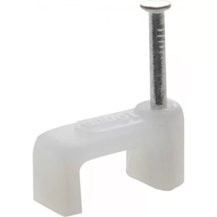 Скоба-держатель для плоского кабеля, с оцинкованным гвоздем, 9 мм, 80 шт, STAYER Master 4511-09 4511-09 купить в Нижневартовске