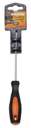 Отвёртка шлицевая SL3 100 мм Вихрь купить в Нижневартовске