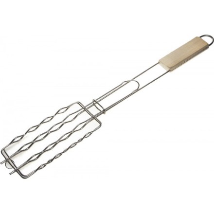 Решетка-гриль GRINDA &quot;BARBECUE&quot; для сосисок, нержавеющая сталь, 170х85мм 424730 купить в Нижневартовске