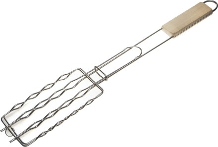 Решетка-гриль GRINDA &quot;BARBECUE&quot; для сосисок, нержавеющая сталь, 170х85мм 424730 купить в Нижневартовске