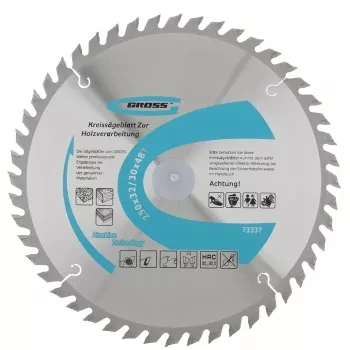 Пильный диск по дереву 255 x 32/30 x 72Т GROSS 73340 купить в Нижневартовске