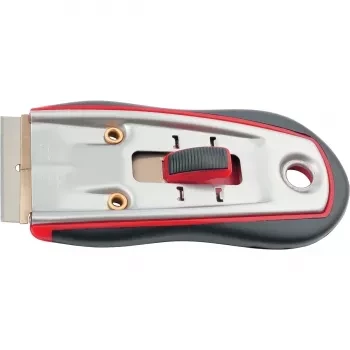 Скребок, выдвижное лезвие, обрезиненный корпус из нержавеющей стали 3 запас.  лезвия MATRIX 79544 купить в Нижневартовске