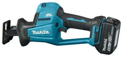 Сабельная пила Makita DJR189RTJ  (2* АКБ 5Ач, ЗУ),  бесщеточный двигатель